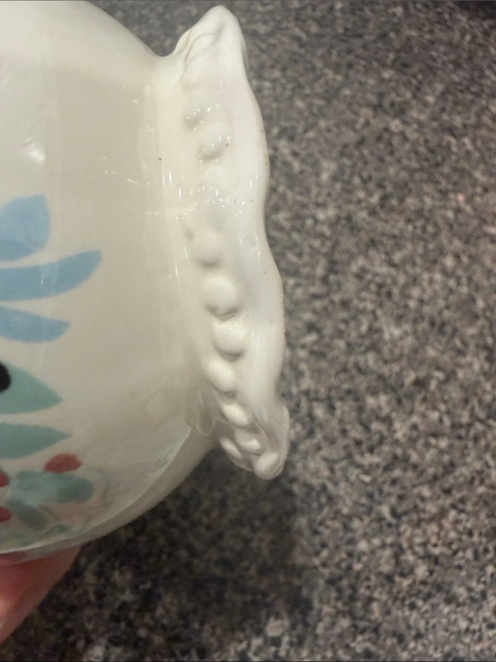The PioneerWoman Flea Market Floral Stoneware Cream Pitcher